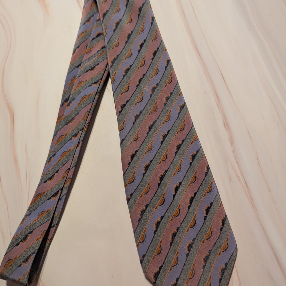 Striped Multicolor‎ Tie